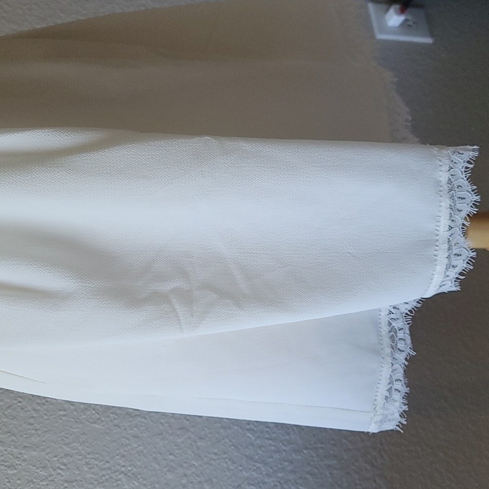 WAYF Cream/White Dress NWT - Picture 3 of 10